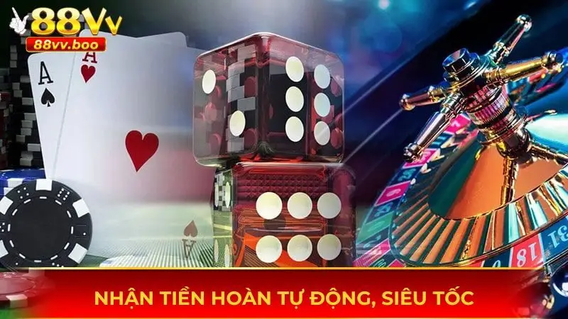 Link Vào 88vv 3 Nhận tiền hoàn tự động, siêu tốc